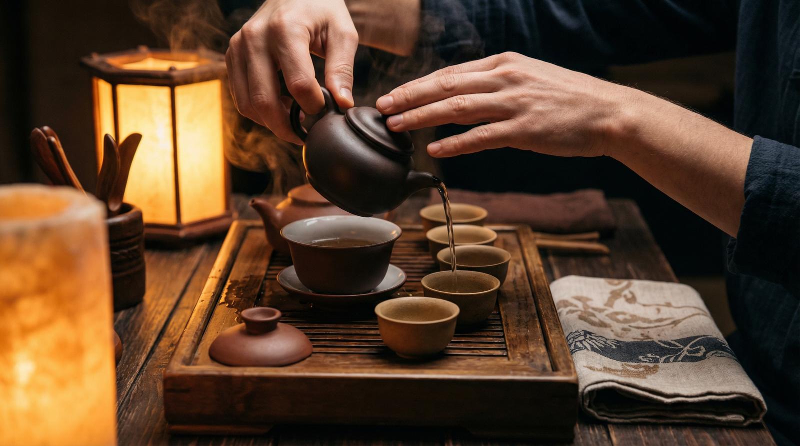 蘑菇视频茶道品鉴：茶艺视频分享场景